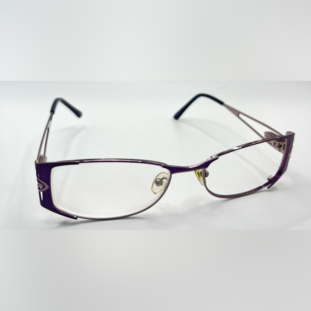 Cupcake Silver Purple Oval Sunglasses Frames Only
